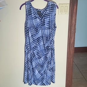 Nic+Zoe XXL blue sun dress